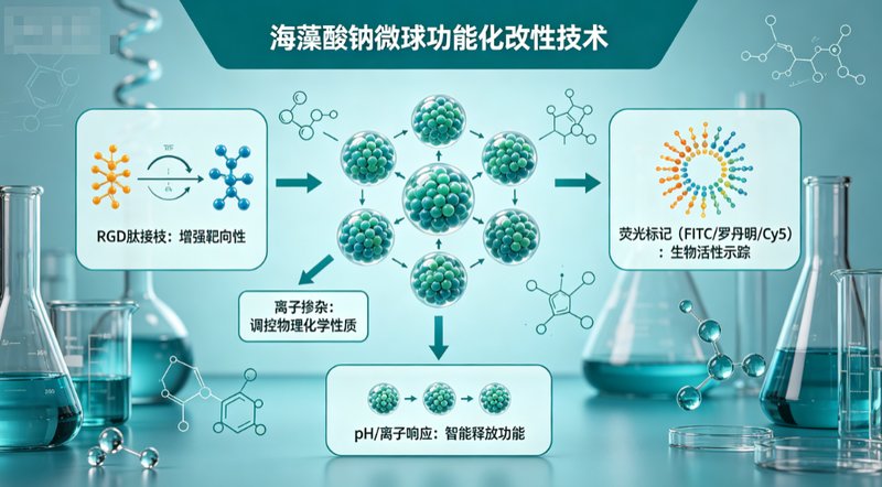 海藻酸钠微球载体系统定制(水凝胶方向)|Sur-Release生物技术服务