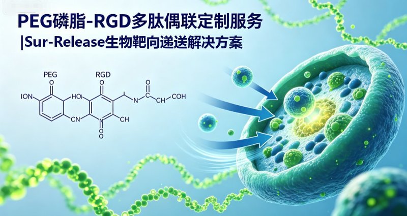 PEG磷脂-RGD多肽偶联定制服务|Sur-Release生物技术服务