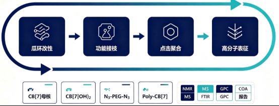 一站式瓜环基超分子聚合物定制合成方案 —— Sur-Release生物技术服务 [7]为例）