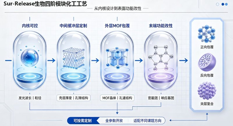 MOF-介孔SiO₂协同包覆UCNPs定制方案｜打造高性能上转换纳米复合体系