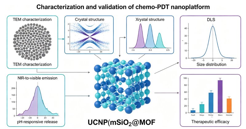 MOF-介孔SiO₂协同包覆UCNPs定制方案｜打造高性能上转换纳米复合体系