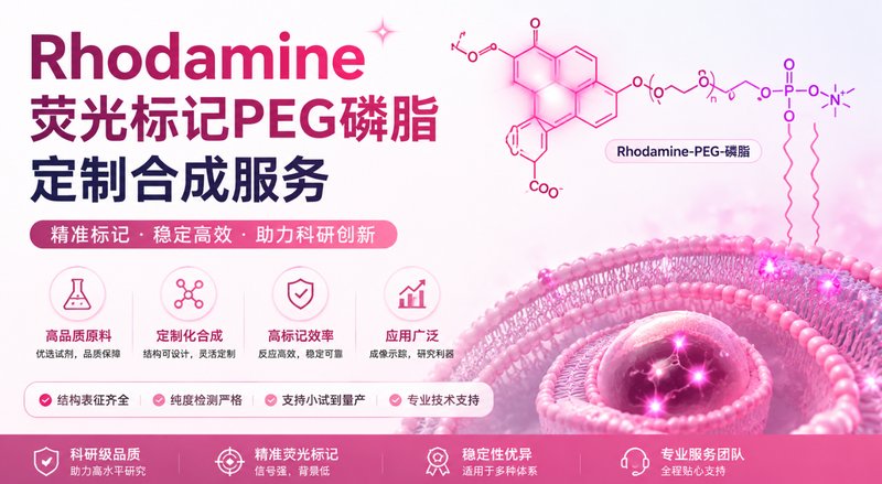 Rhodamine荧光标记PEG磷脂定制合成服务