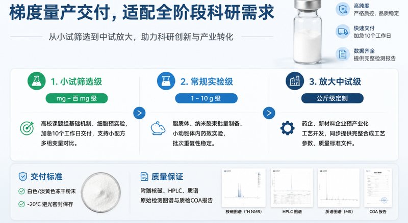 糖基PEG（PEG-单糖衍生物）定制合成服务：结构设计、偶联修饰与应用解析
