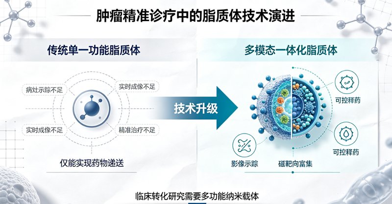 药物-荧光-磁性复合脂质体定制|成像·递药·磁响应一体化设计