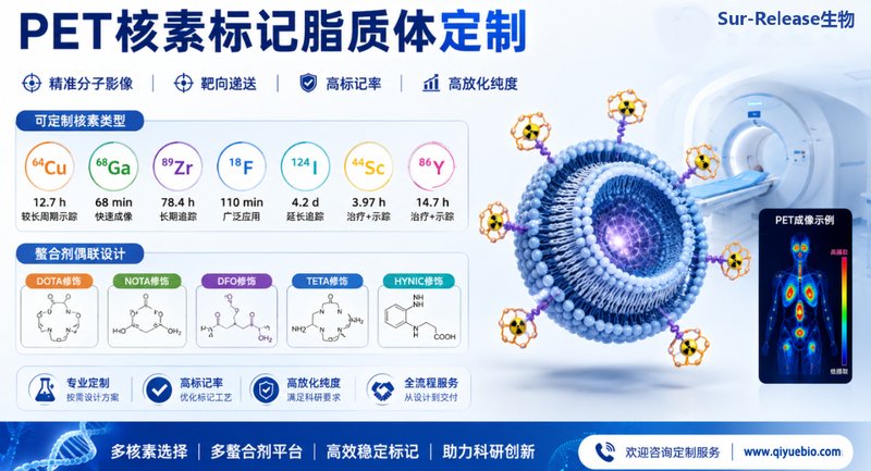 PET脂质体定制开发服务|Sur-Release生物技术服务