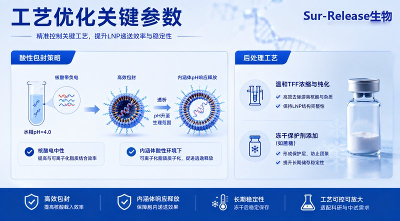 核酸LNP定制开发|助力mRNA、siRNA等高效递送