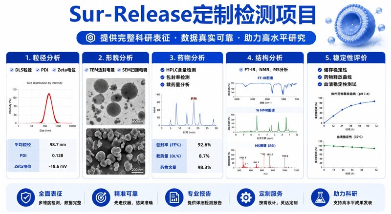 天然活性物载药脂质体定制开发|支持包封优化与靶向递送研究