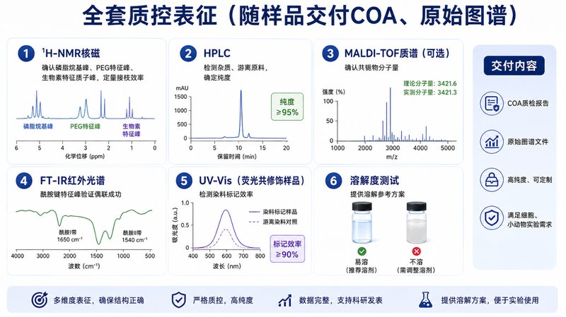 生物素功能化PEG磷脂衍生物定制｜Sur-Release生物技术服务