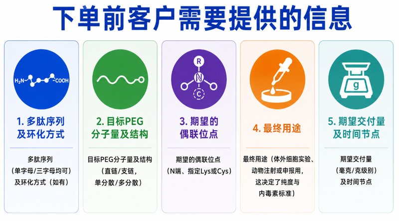 活性酯PEG-多肽偶联与功能化修饰定制丨Sur-Release生物技术服务