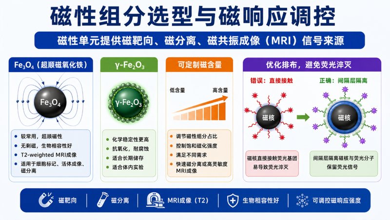 荧光/磁响应纳米金定制(多模态成像探针材料)