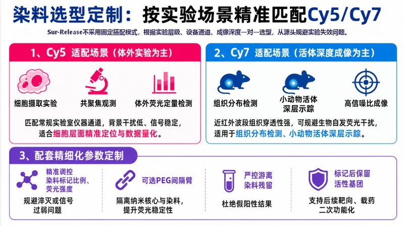 Cy5/Cy7荧光标记Bi₂S₃纳米探针定制：多功能成像平台构建