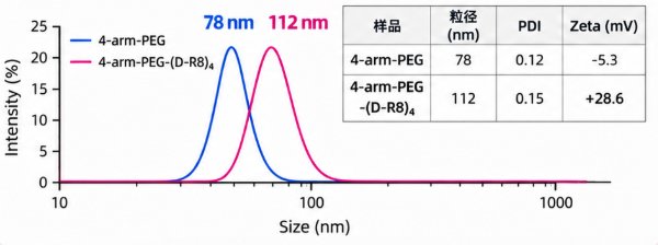 PEG修饰R8多肽定制:阳离子穿膜性能优化