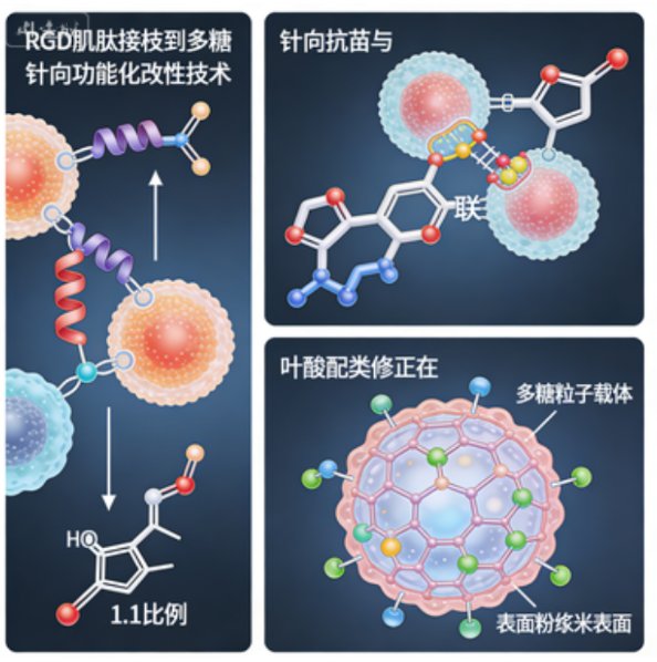 多糖的修改性定制技术与Sur-Release生物技术服务
