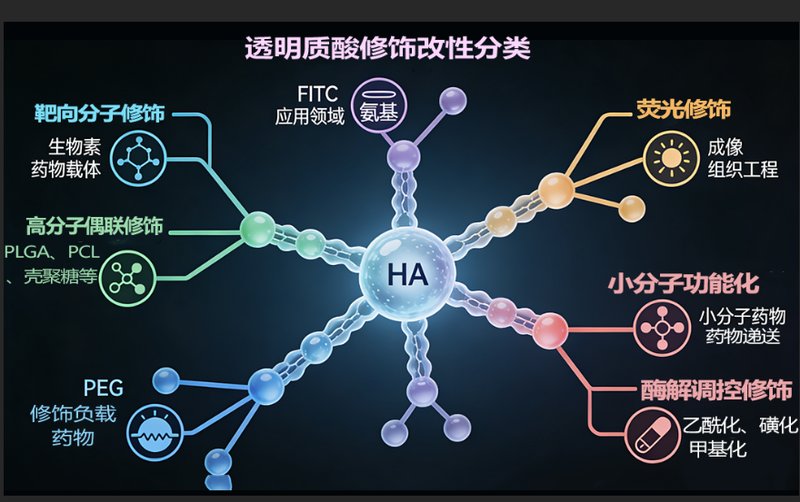透明质酸（Hyaluronic Acid，HA）的修饰与改性及Sur-Release生物技术服务