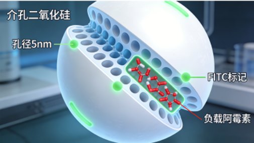 介孔二氧化硅定制有多强?粒径 / 孔径 / 修饰全可控