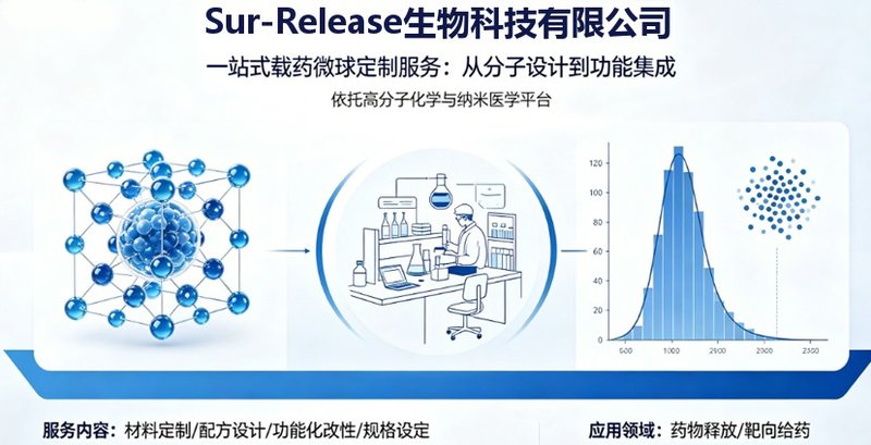 可降解微球材料制备关键工艺参数筛选与放大研究 CDMO服务