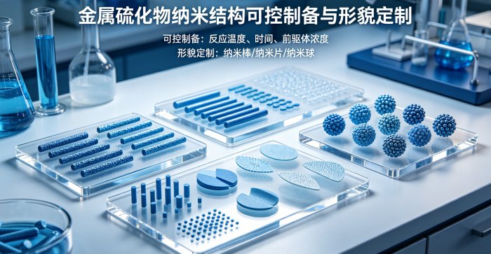 金属硫化物纳米结构可控制备与形貌定制