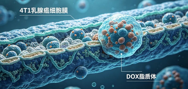 细胞膜包覆阿霉素(DOX)载药纳米粒定制合成与制备服务