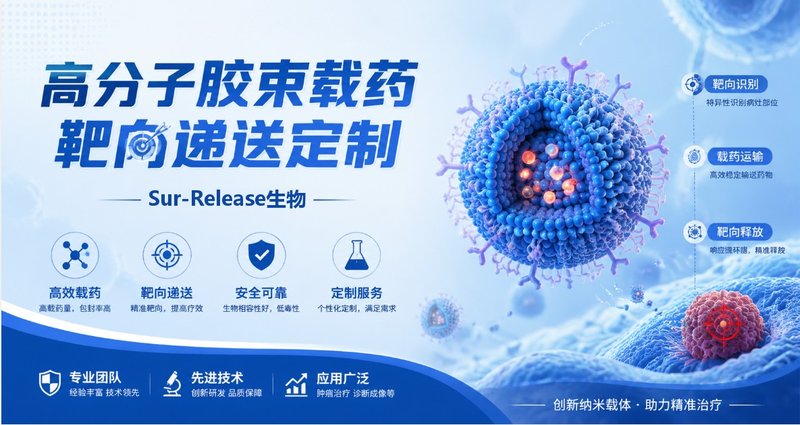 高分子胶束载药系统定制解决方案(面向靶向递送)——Sur-Release生物技术服务