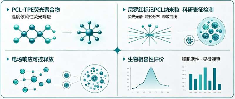 荧光标记PCL聚己内酯功能聚合物定制:满足荧光成像与功能材料研究需求