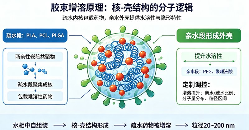 疏水小分子药物胶束定制|解决低溶解度递送难题的纳米载体开发方案