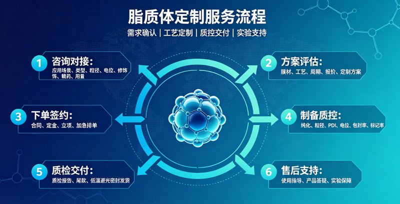 靶向脂质体定制开发|支持RGD、叶酸修饰与PEG长循环设计