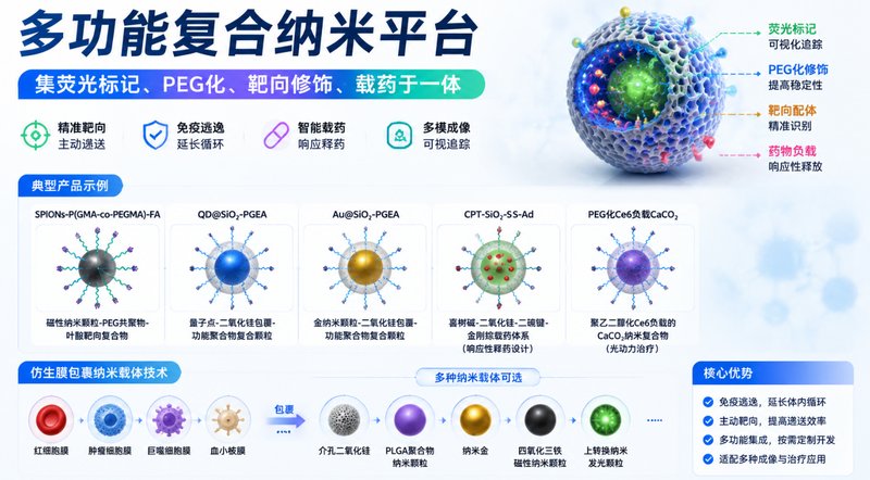 荧光标记无机纳米载体定制开发｜实现纳米材料示踪、成像与功能化应用