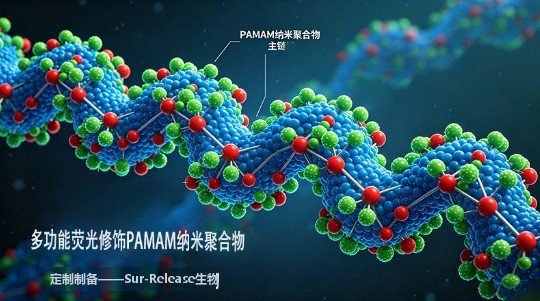 多功能荧光修饰PAMAM纳米聚合物定制制备——Sur-Release生物技术服务